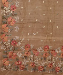 khaki-brown-tussar-embroidery-saree-t639981-t639981-d