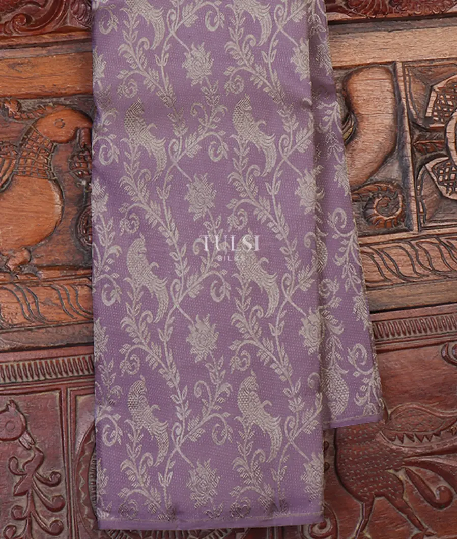 Lavender Kanjivaram Silk Saree T646329-image