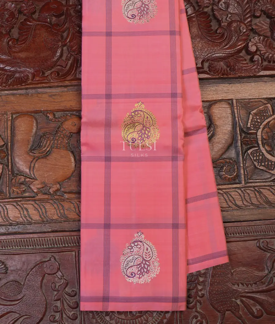 Pink Kanjivaram Silk Saree T628923-image