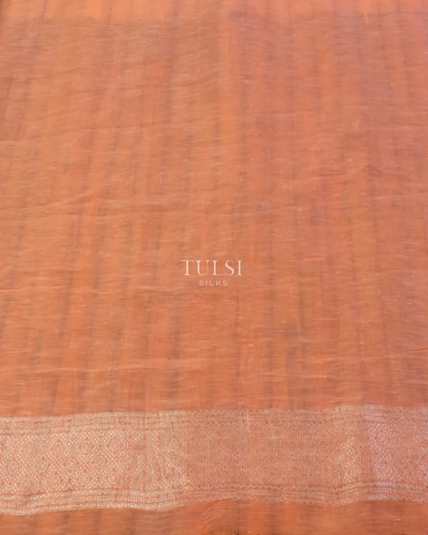 peach-banaras-linen-saree-t647114-t647114-c