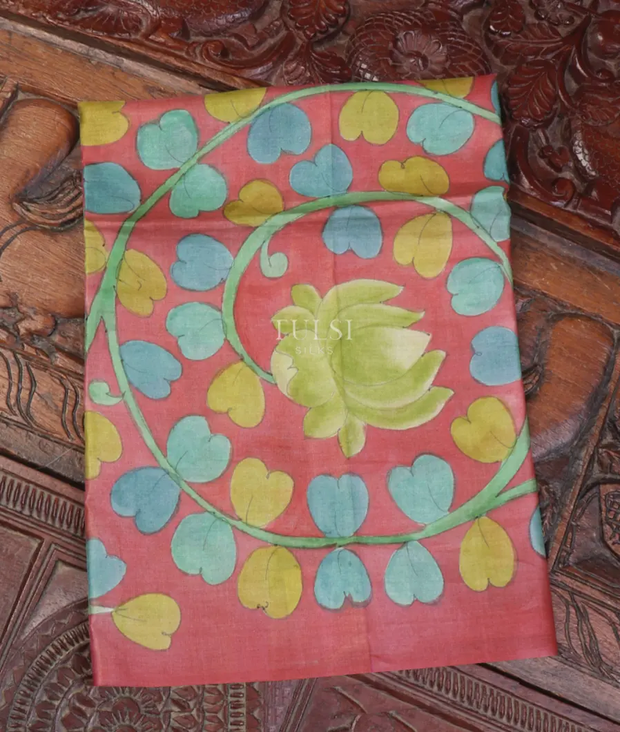 Pink Tussar Blouse T629709-image