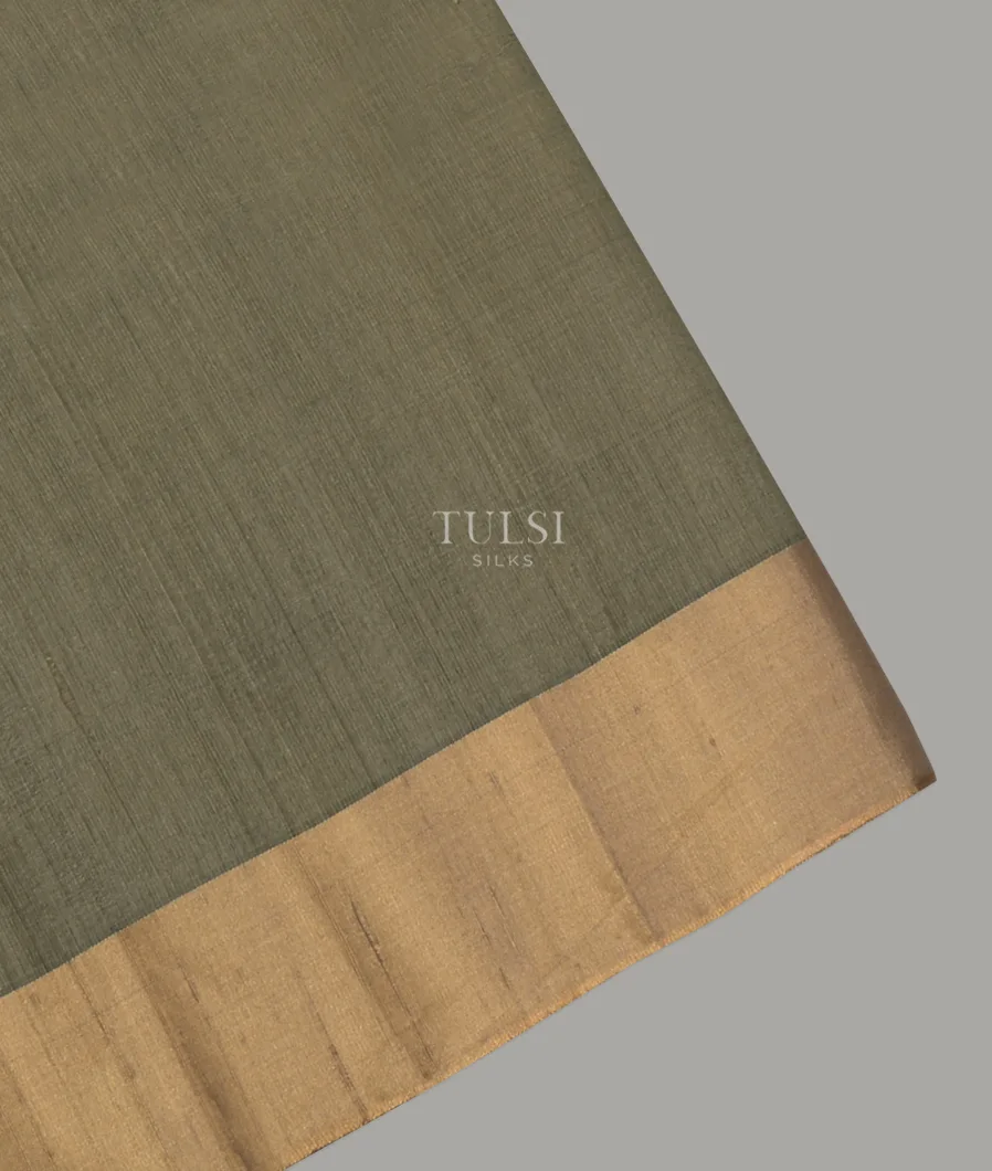Grey Woven Raw Silk Saree T646998-image
