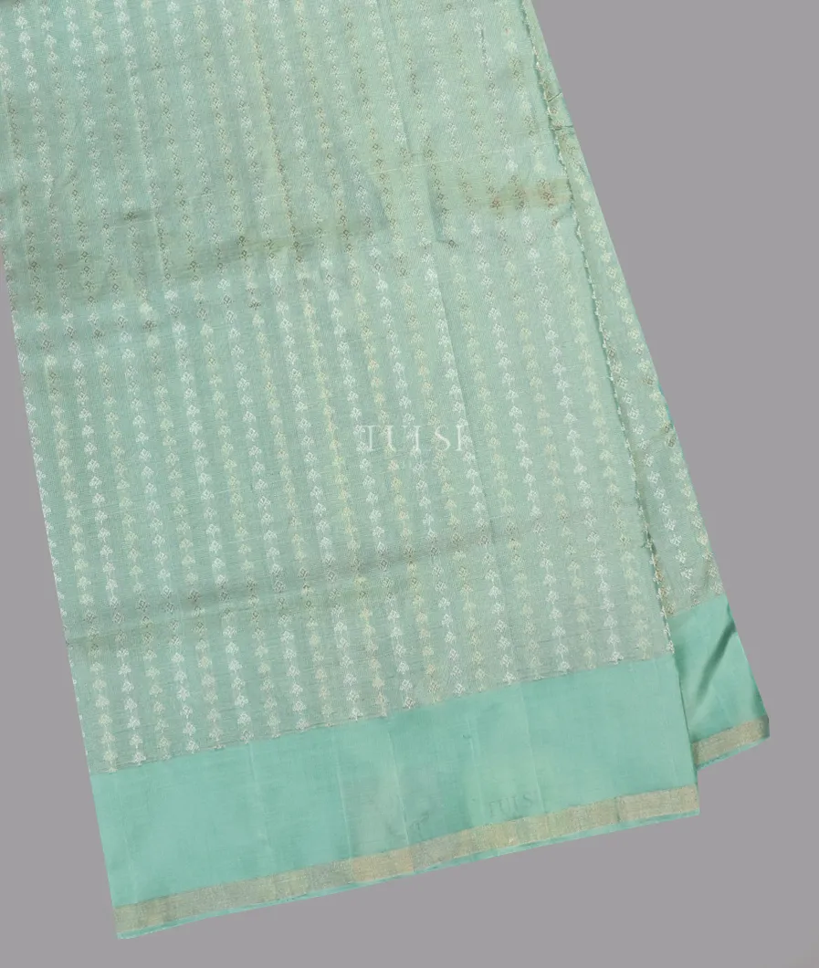 Blue Tissue Soft Silk Saree T647718-image