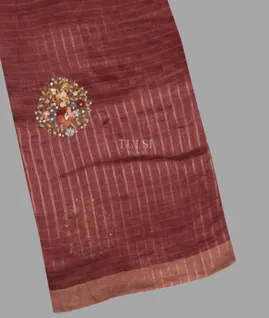 brown-linen-embroidery-saree-t623537-t623537-a