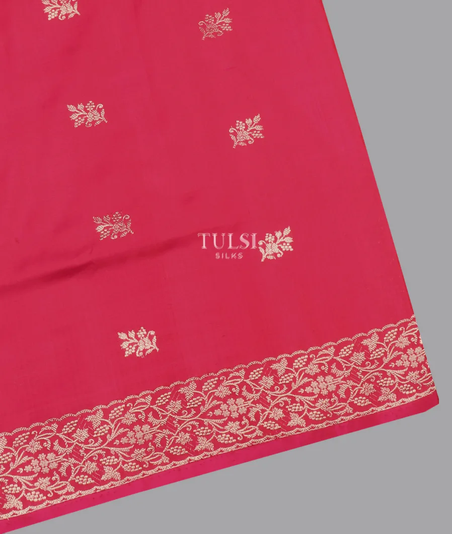 Pink Banaras Silk Saree T594188-image