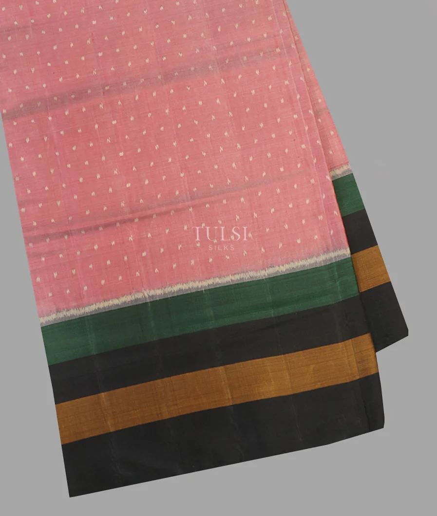 Pink Patola Silk Saree T616085-image