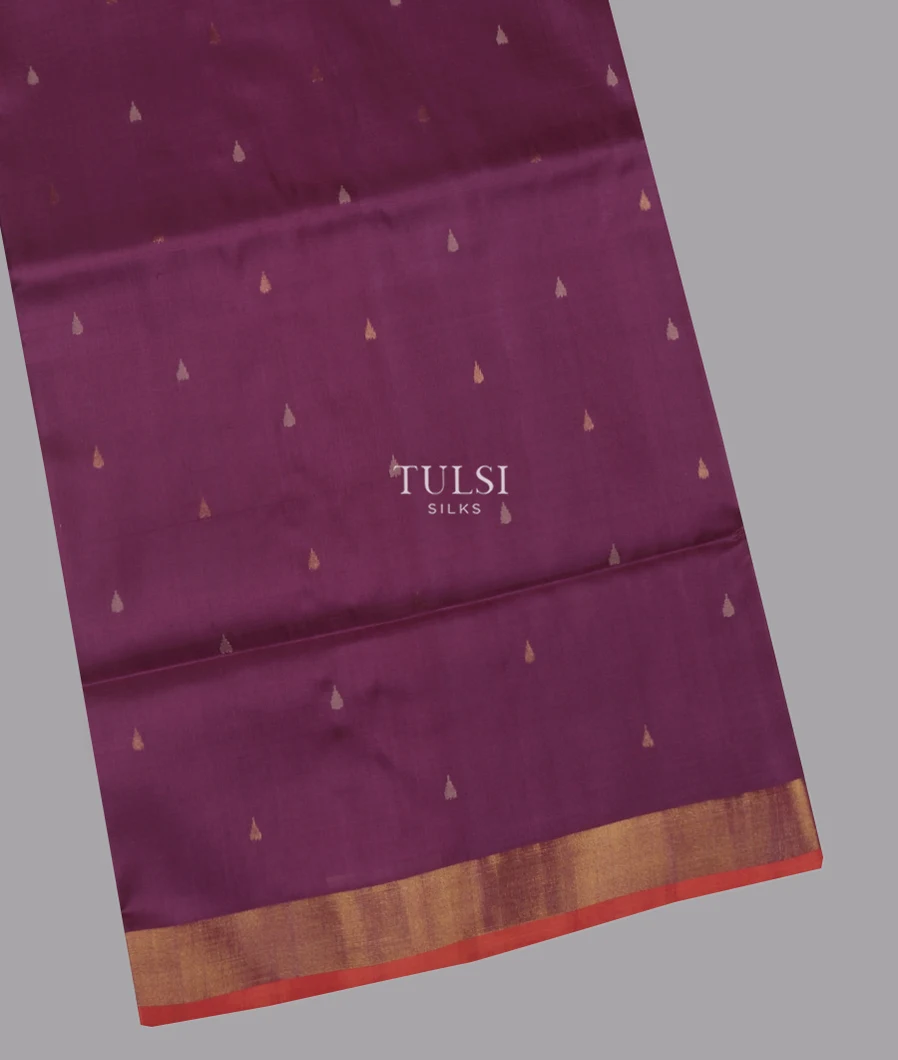 Purple Uppada Silk Saree T637476-image