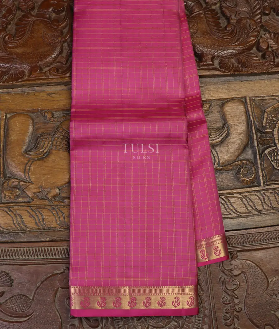 Pink Soft Silk Saree T641420-image