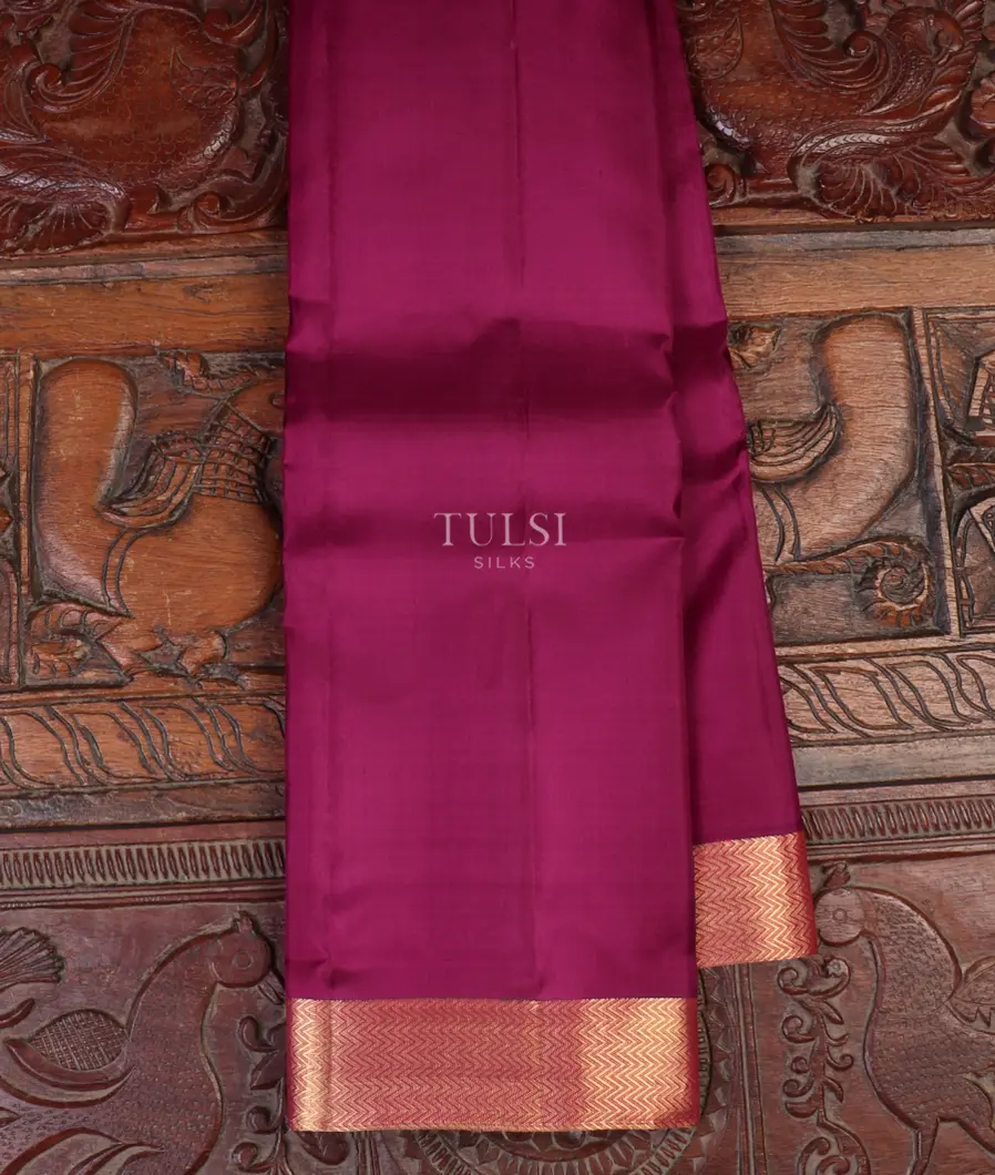 Purple Soft Silk Saree T648325-image