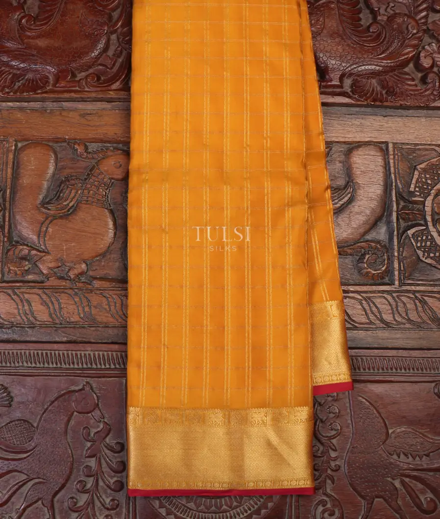 Yellow Soft Silk Saree T631948-image