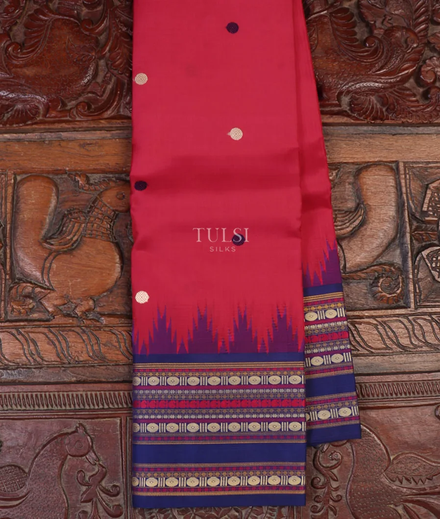 Pink Kanjivaram Silk Saree T649578-image