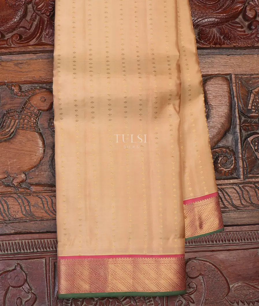 Beige Soft Silk Saree T648920-image
