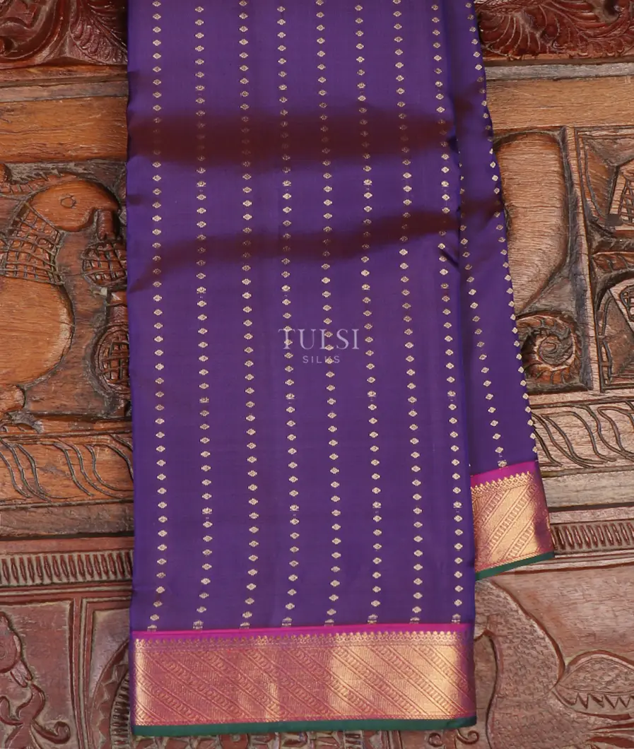 Blue Soft Silk Saree T648925-image