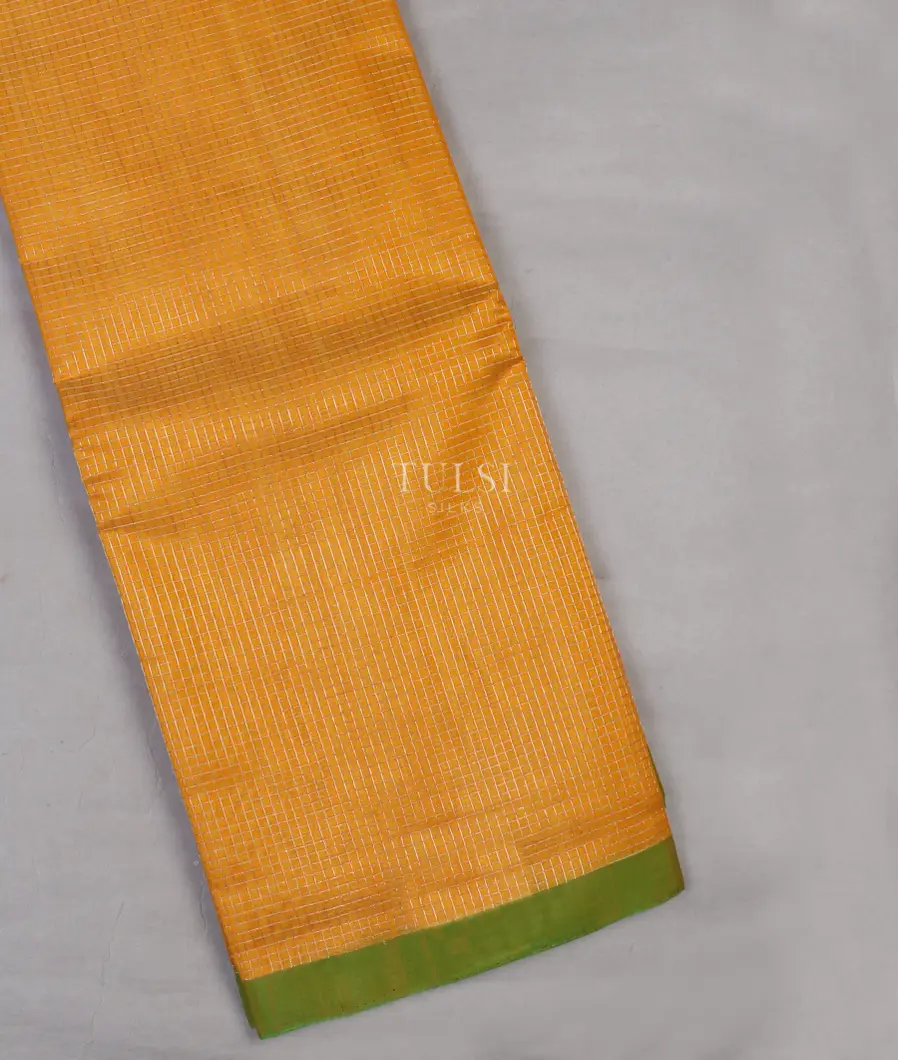 Yellow Silk Cotton Saree T648798-image