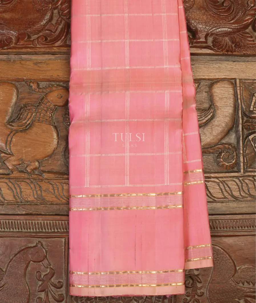 Pink Kanjivaram Silk Saree T646253-image
