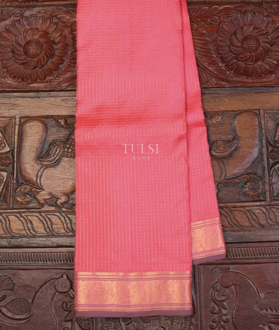 Pink Soft Silk Saree T638200-image