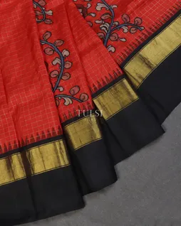 red-kanjivaram-kalamkari-patchwork-saree-t650042-t650042-b