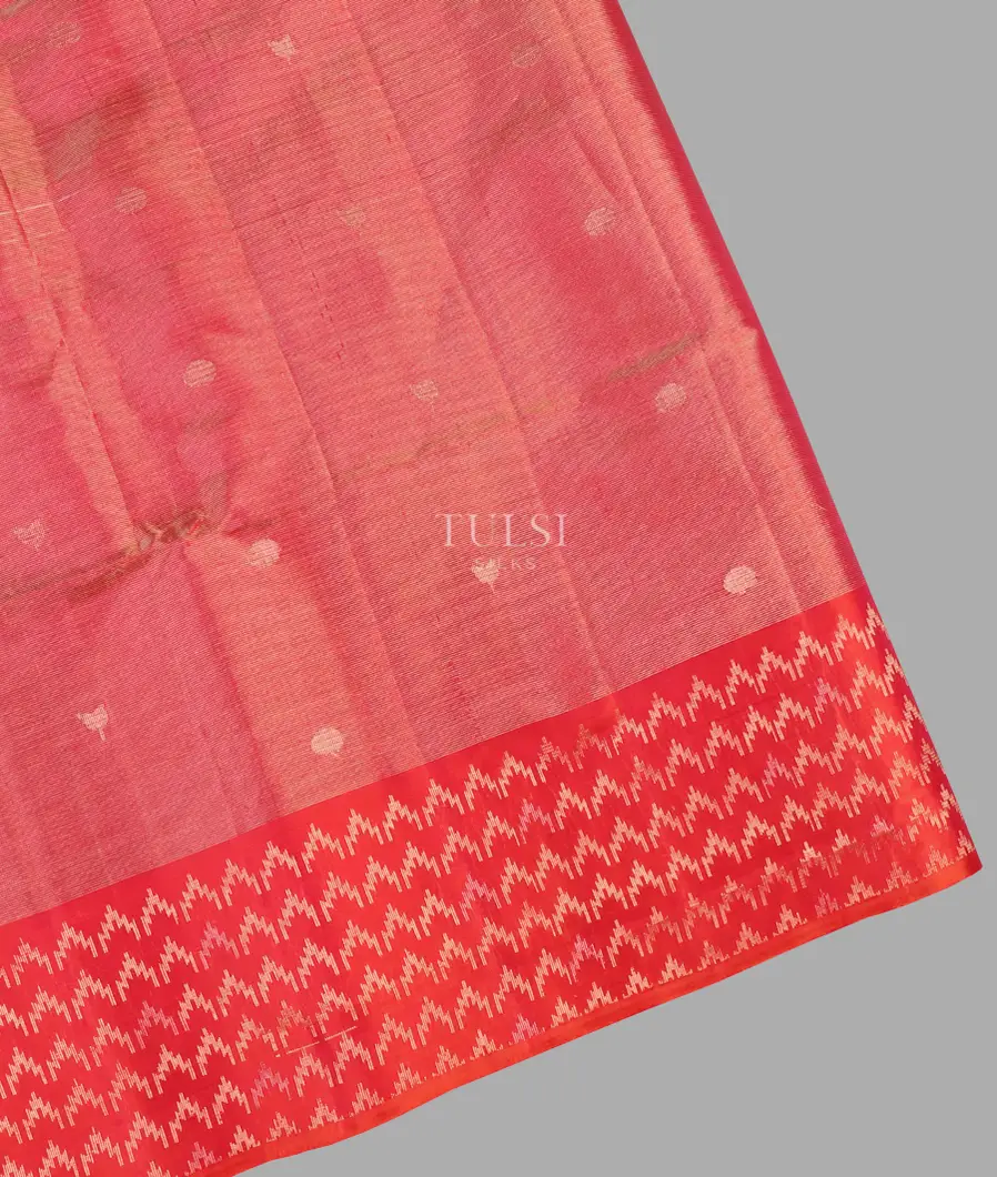 Pink Tissue Soft Silk Saree T647786-image