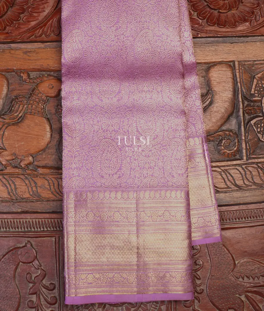 Lavender Kanjivaram Silk Saree T645431-image