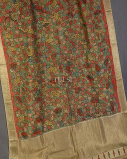 green-kanjivaram-kalamkari-handpainted-saree-t645770-t645770-e