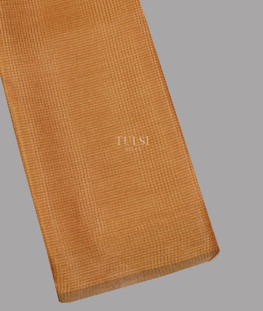 Yellow Woven Tussar Saree T650243-image