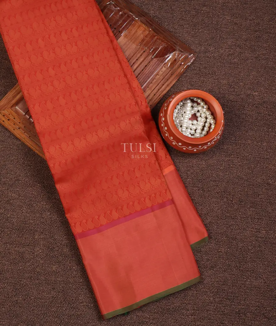 Red Kanjivaram Silk Saree T465156-image