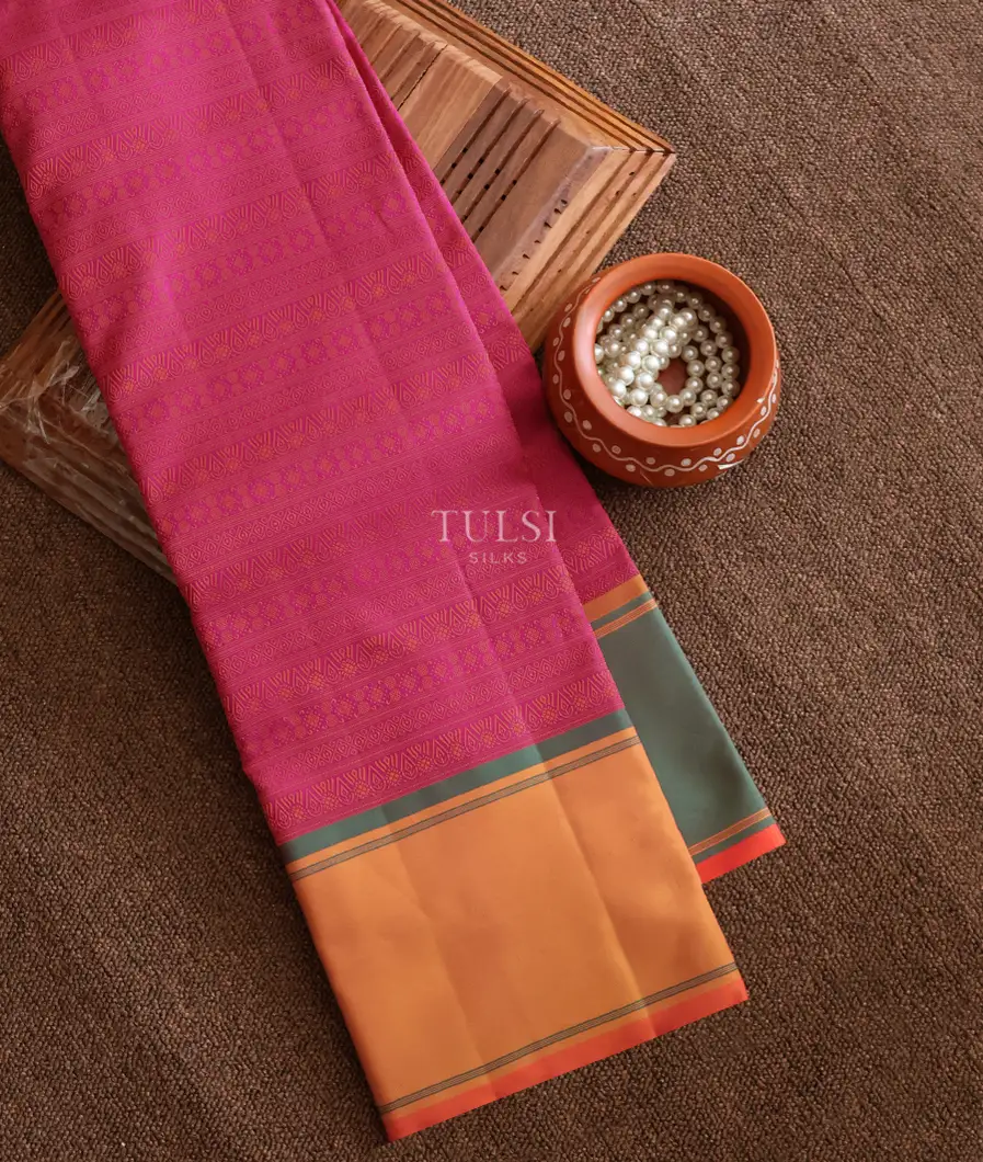 Pink Kanjivaram Silk Saree T635874-image
