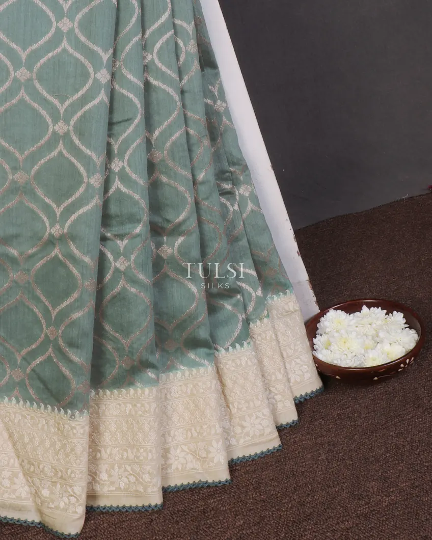 bluish-grey-tussar-embroidery-saree-t644882-t644882-f