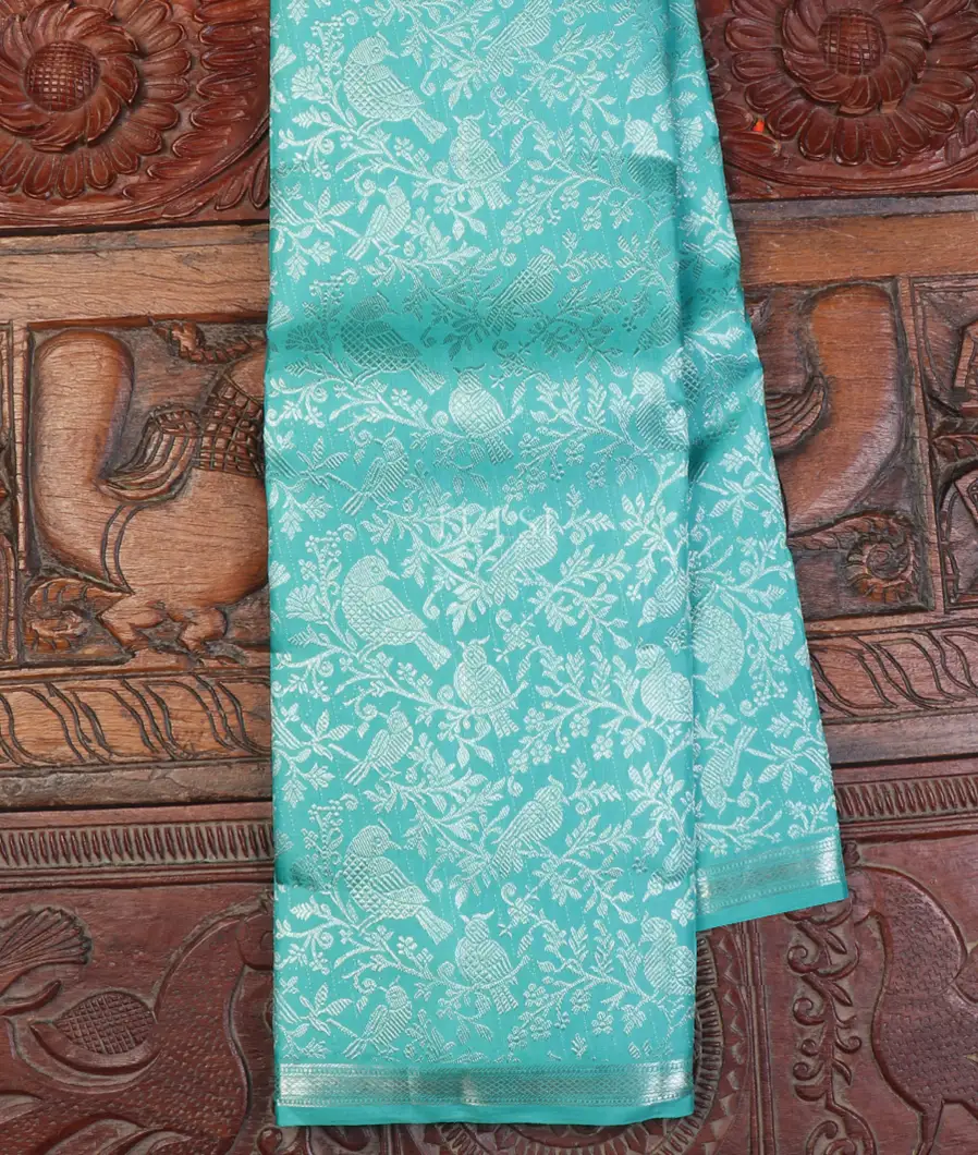 Blue Kanjivaram Silk Saree T652186-image