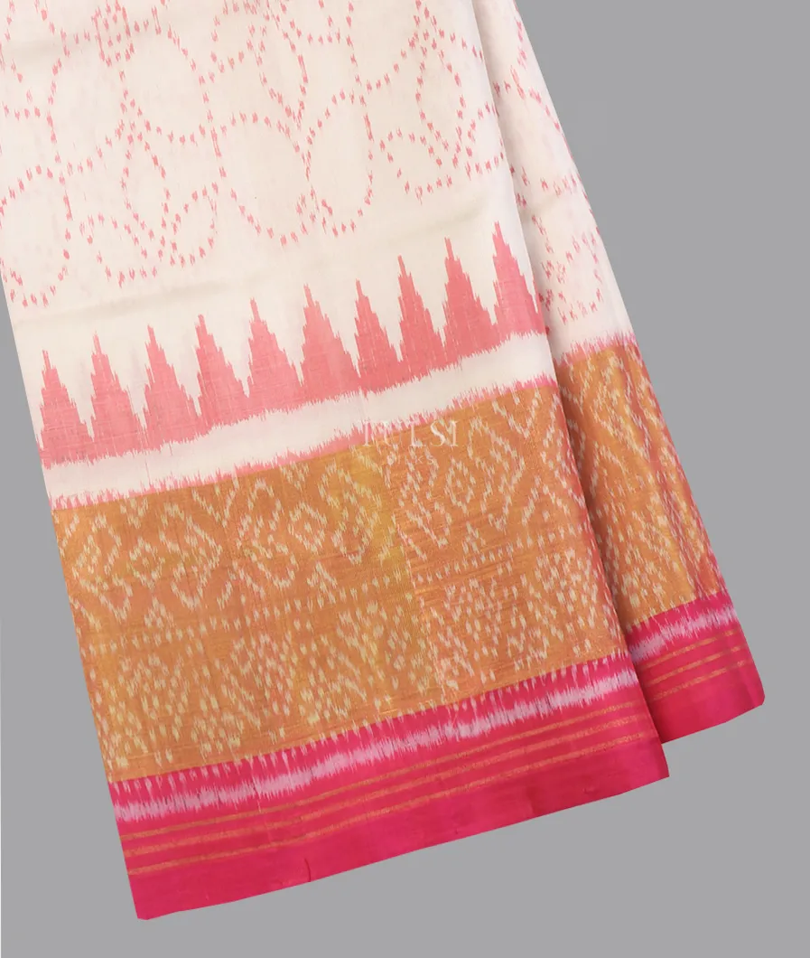 Off - White Patola Silk Saree T651339-image