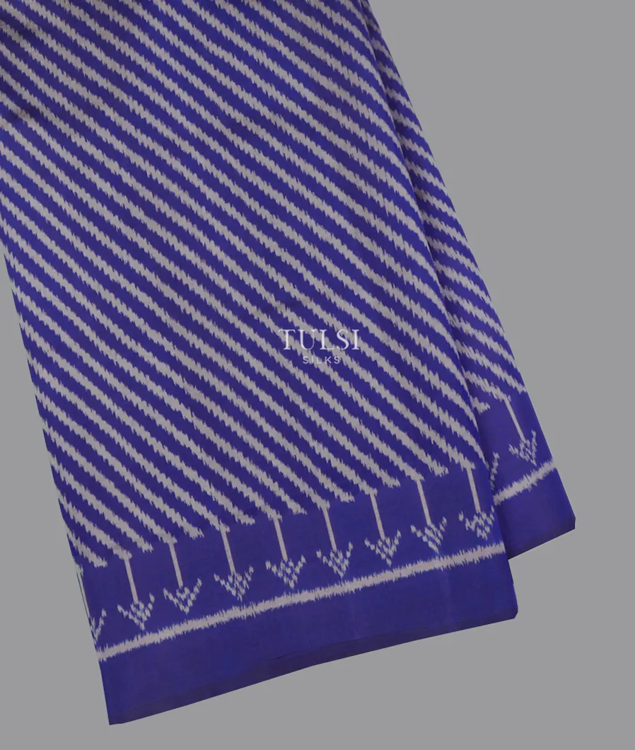 Blue Patola Silk Saree T652108-image