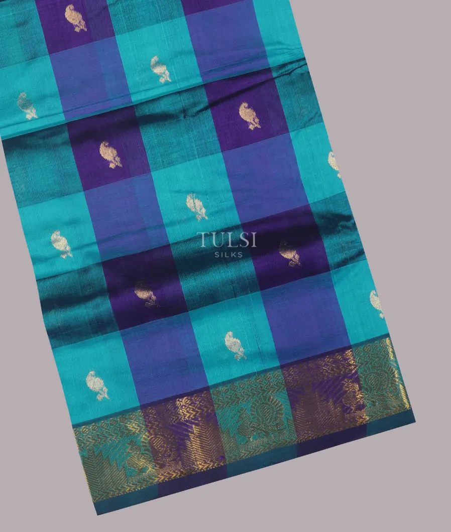 Multicolour Silk Cotton Saree T647244-image