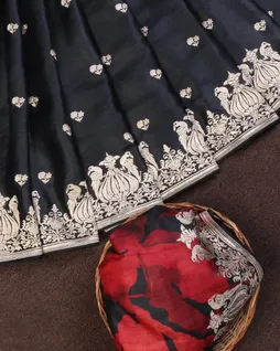 black-tussar-embroidery-saree-t652863-t652863-b