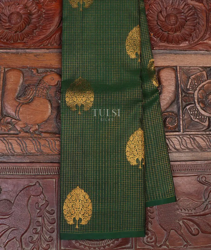 Green Kanjivaram Silk Saree T642647-image