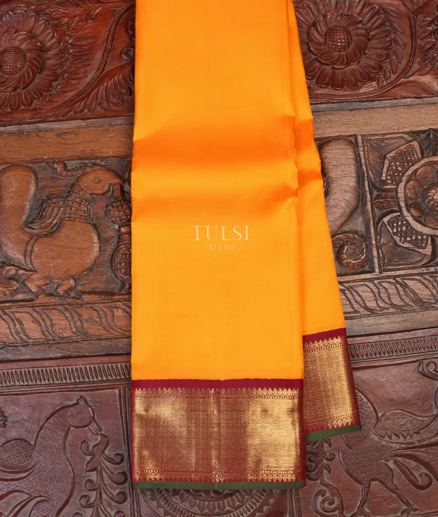 Yellow Kanjivaram Silk Saree T655498-image