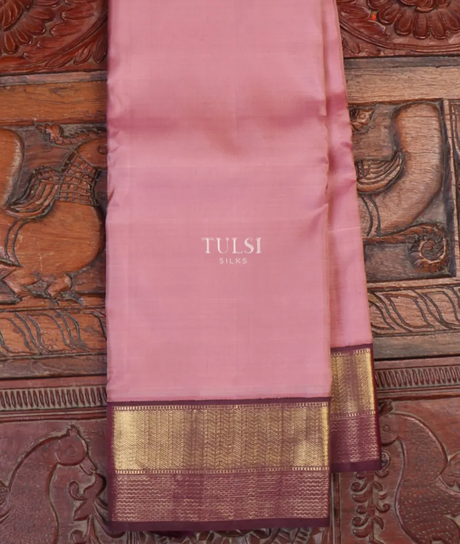 Pink Kanjivaram Silk Saree T655497-image