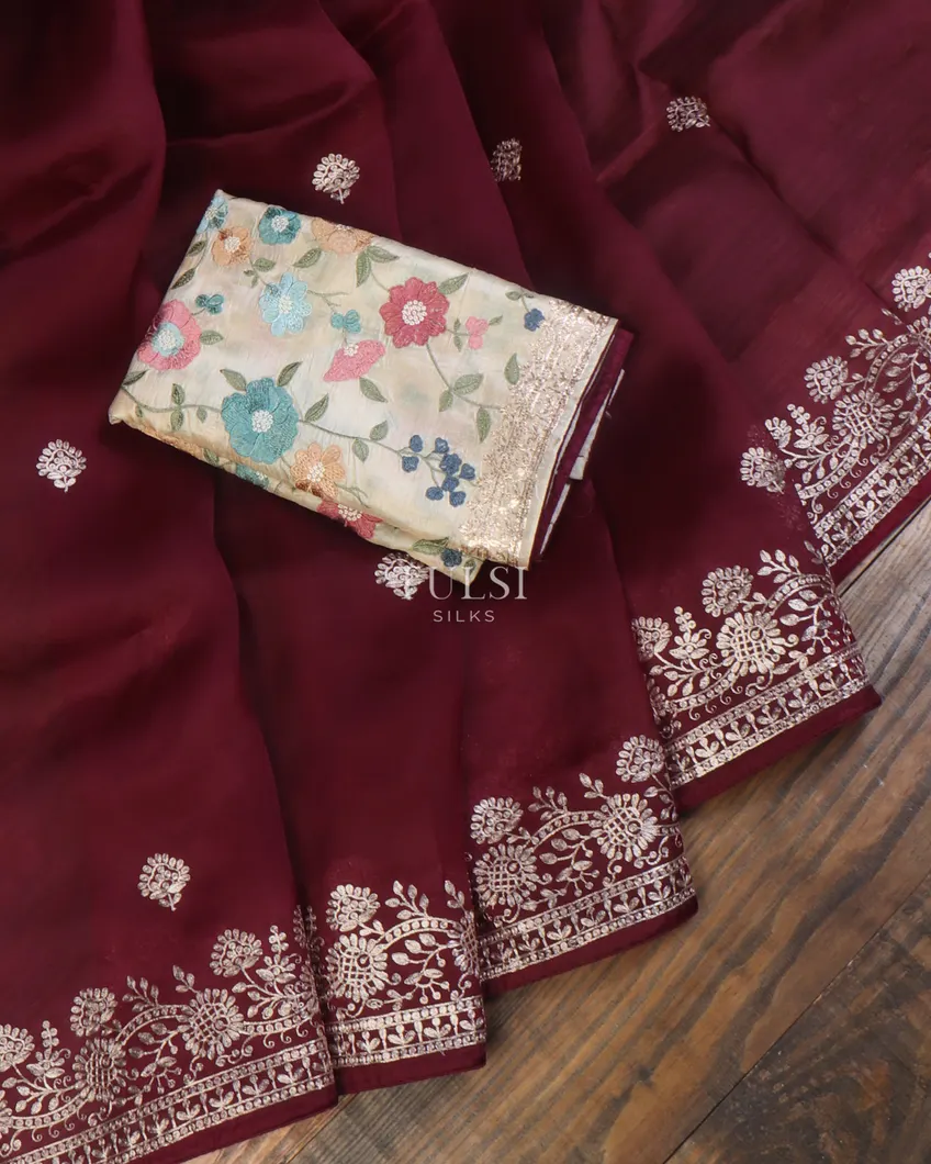 maroon-kora-organza-embroidery-saree-t635699-t635699-b