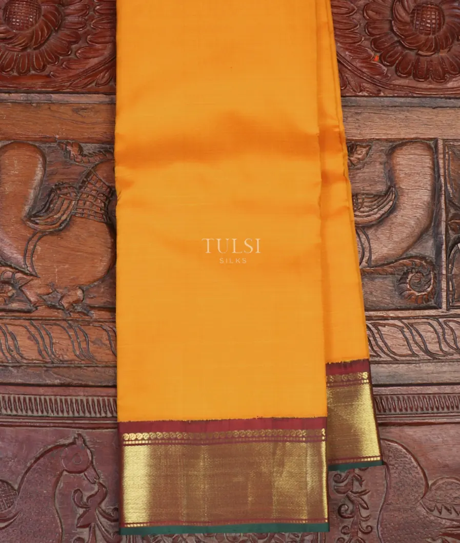 Yellow Kanjivaram Silk Saree T646750-image