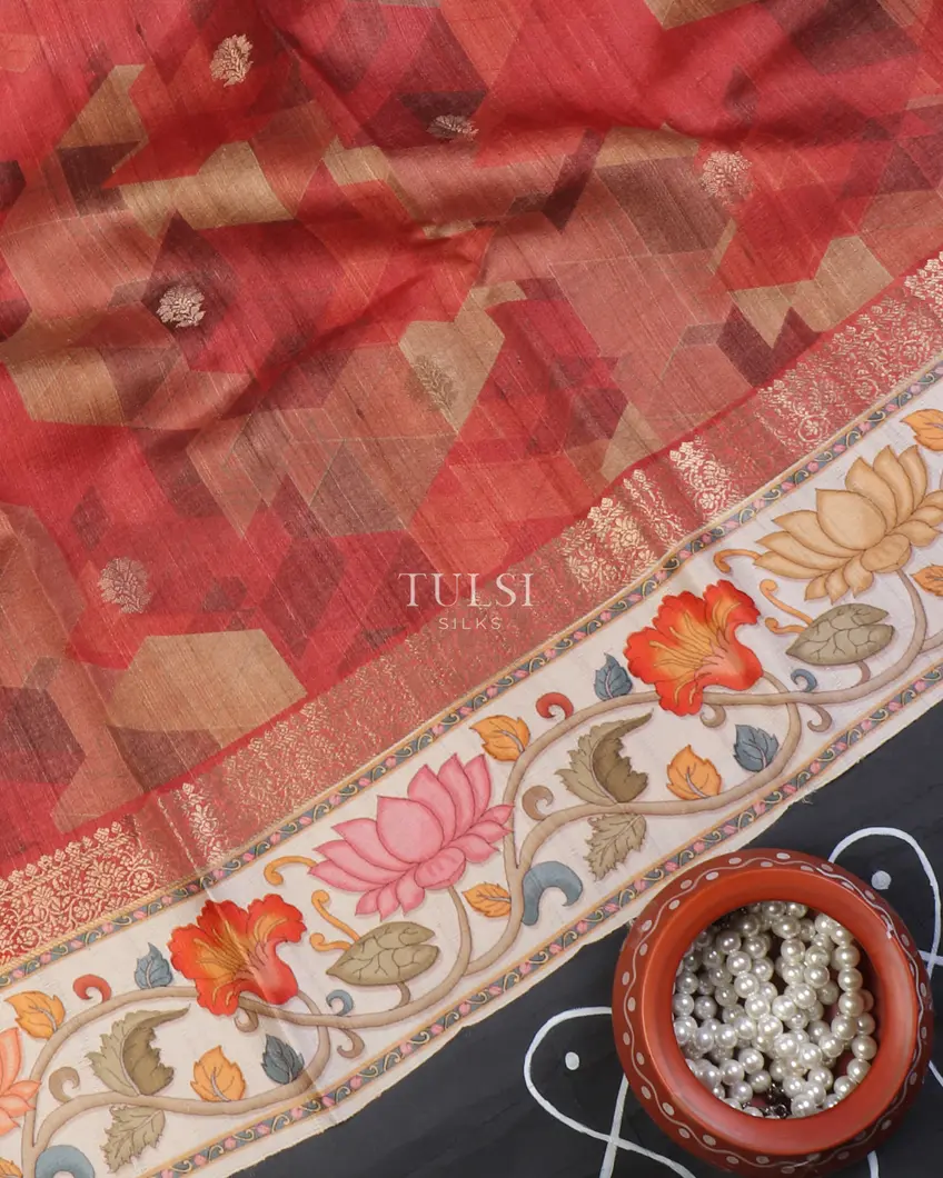 multicolour-tussar-printed-saree-t655063-t655063-e