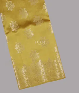 Mustard Yellow Chaniya Silk Saree T656442-image