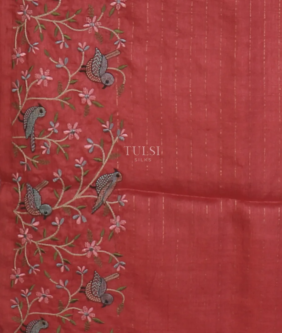 red-tussar-embroidery-saree-t654737-t654737-c