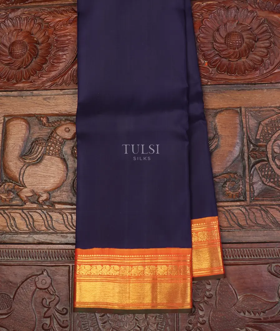 Blue Kanjivaram Silk Saree T629053-image