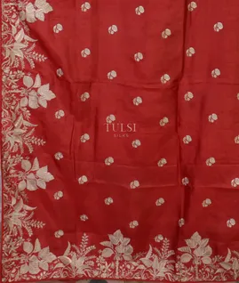 red-tussar-embroidery-saree-t652866-t652866-d