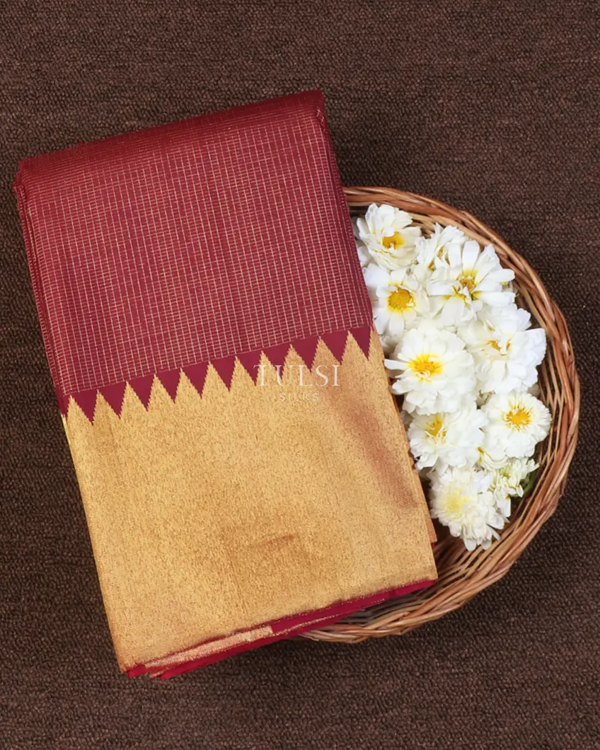 Red Kanjivaram Silk Saree T622109-image