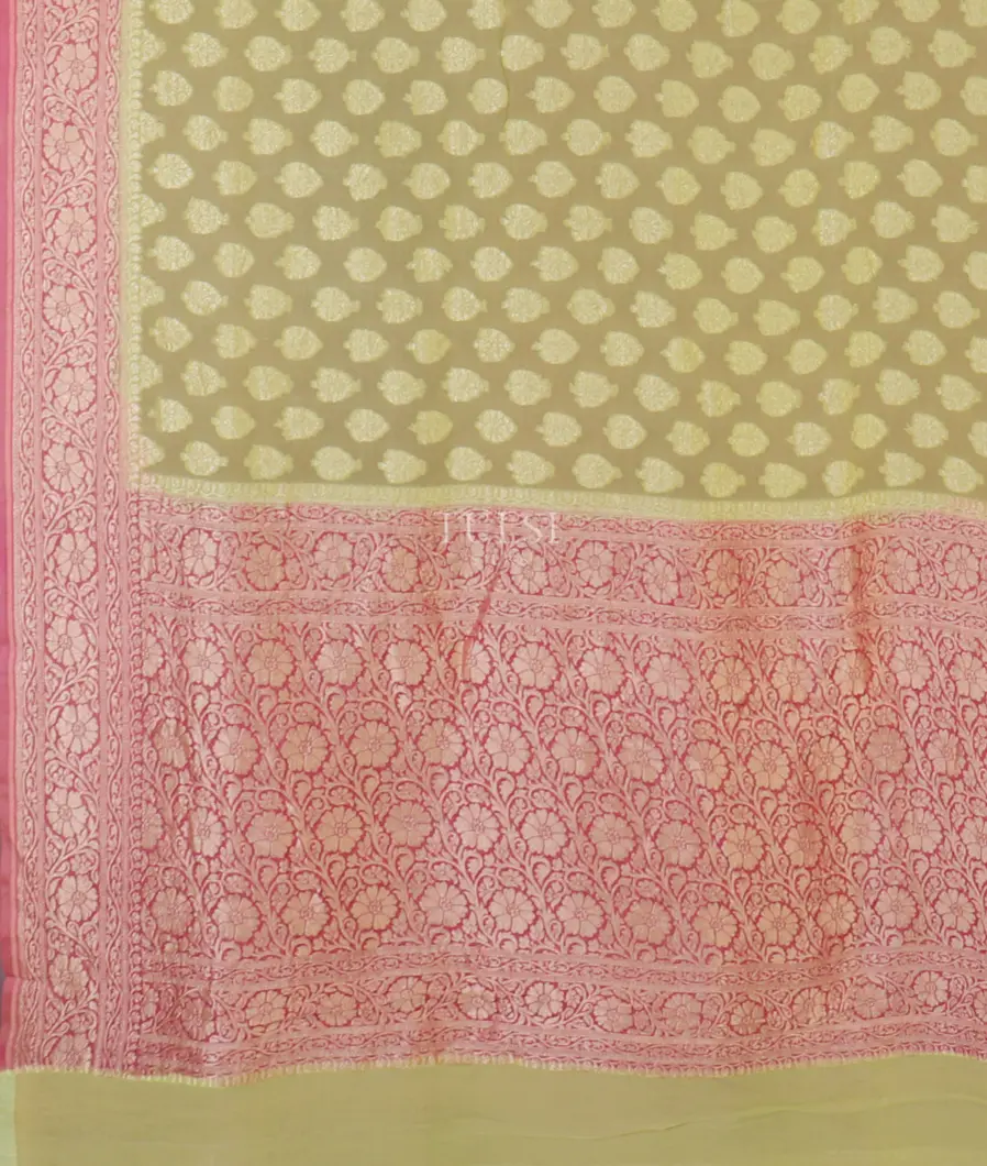 greenish-beige-banaras-georgette-silk-saree-t654199-t654199-d