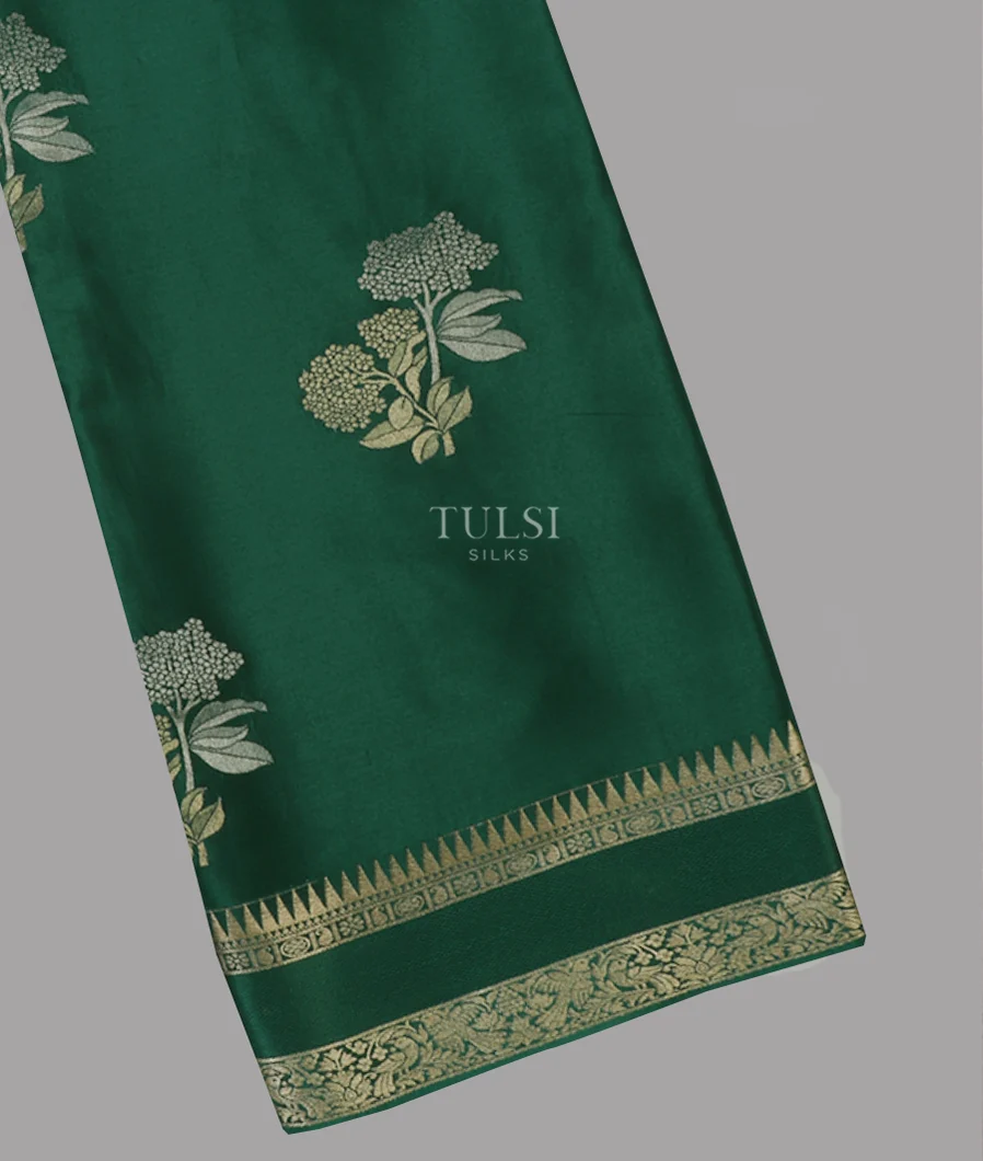 Green Mysore Silk Saree T651059-image