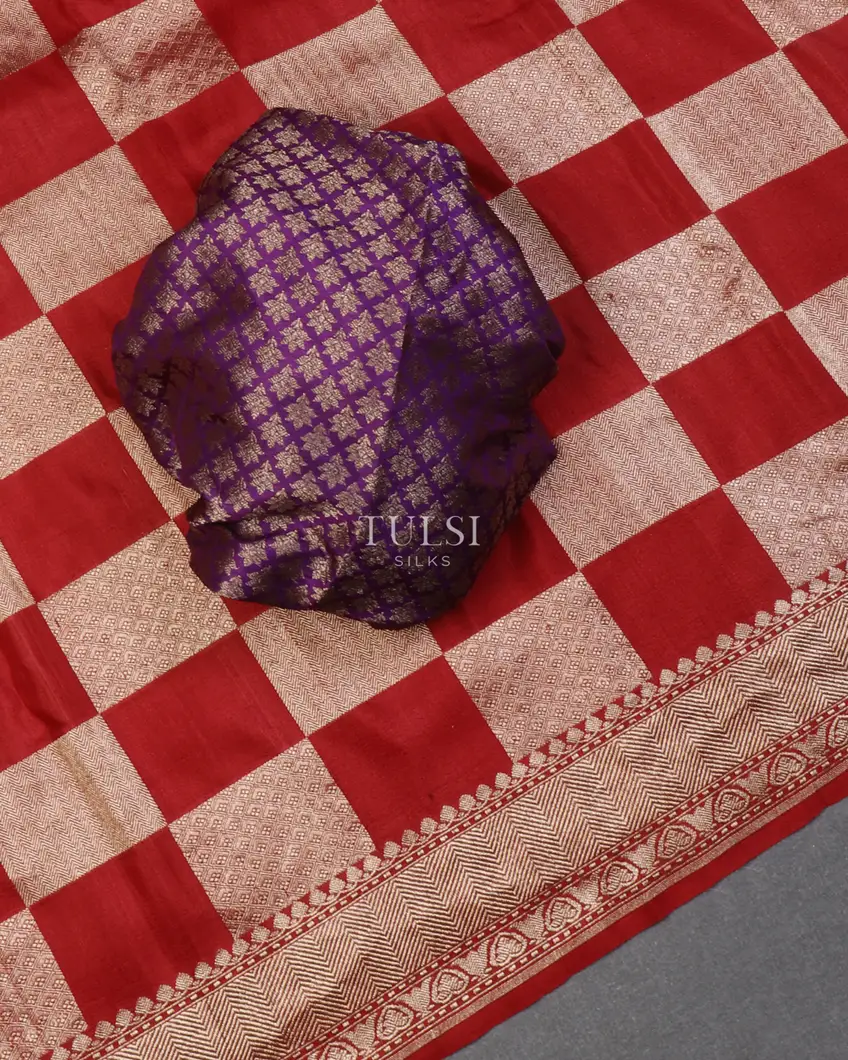 red-banaras-tussar-georgette-saree-t658483-t658483-d