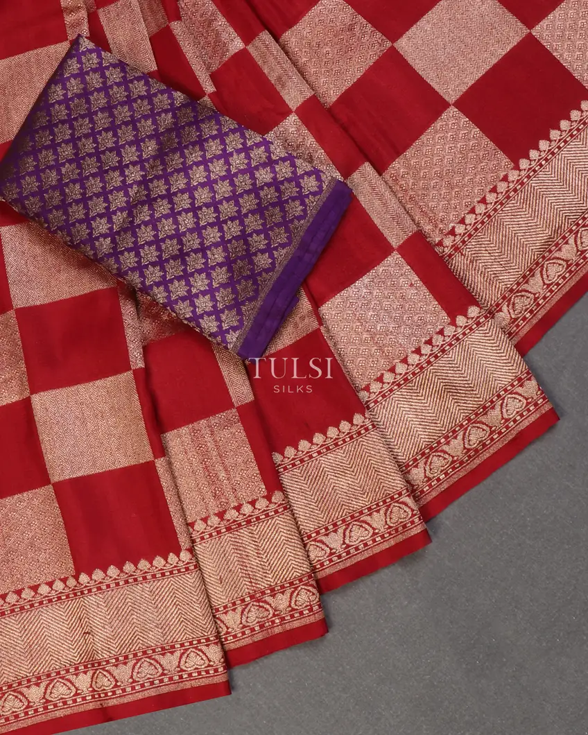 red-banaras-tussar-georgette-saree-t658483-t658483-f
