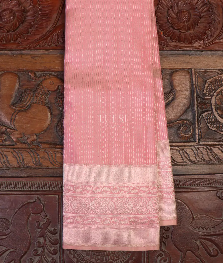Pink Kanjivaram Silk saree T634355-image