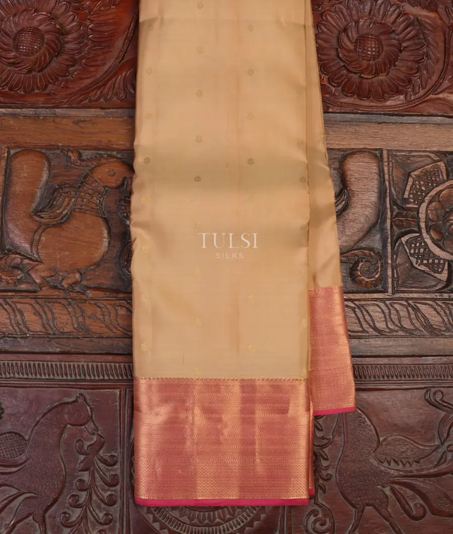 Beige Soft Silk Saree T649145-image